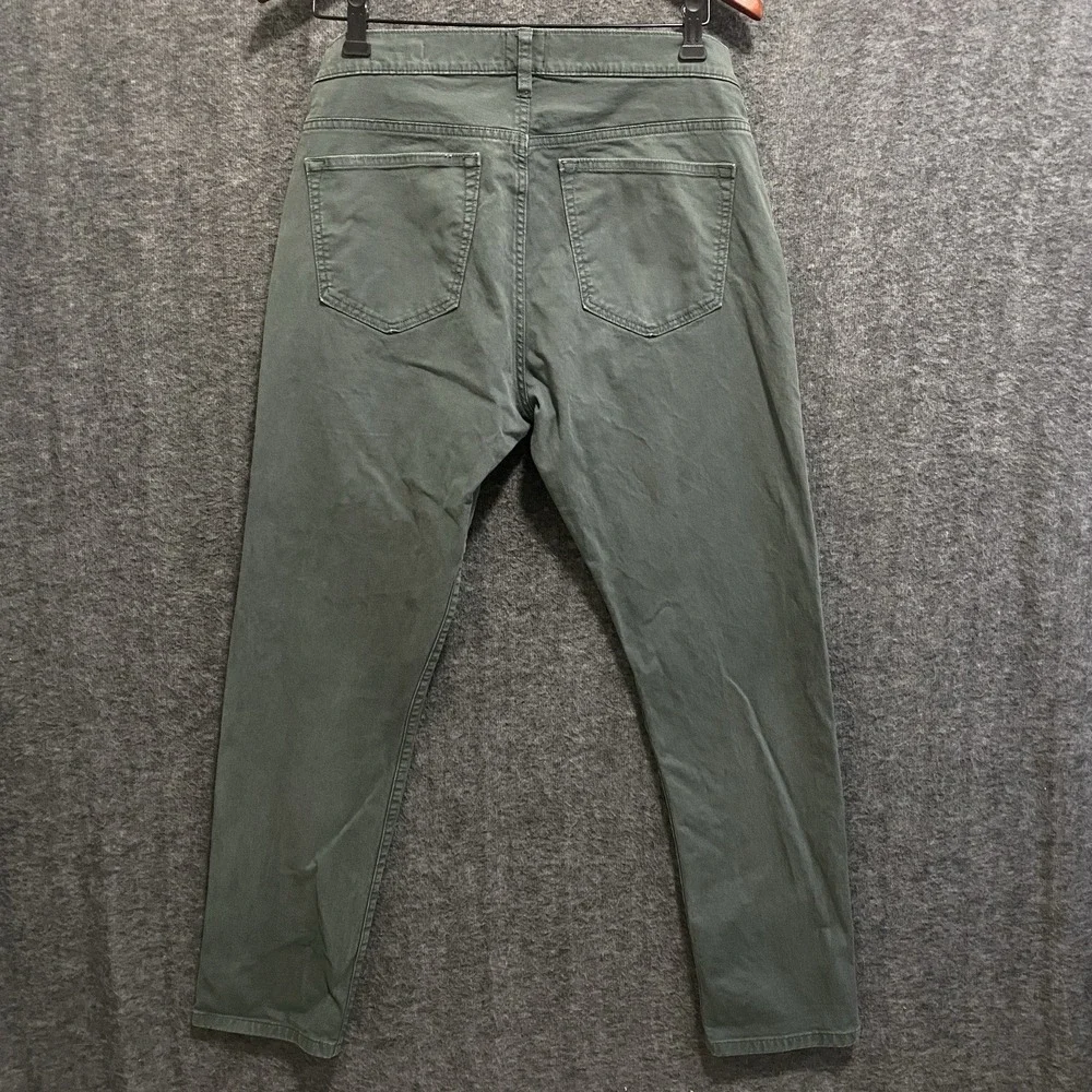 Flint And Tinder 365 Pants Mens 31x30 Green Slim Fit Stretch Chino Huckberry